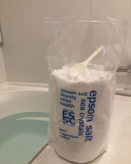 シークリスタルス エプソムソルト オリジナル/sea crystals/無機塩系入浴剤を使ったクチコミ(1枚目)