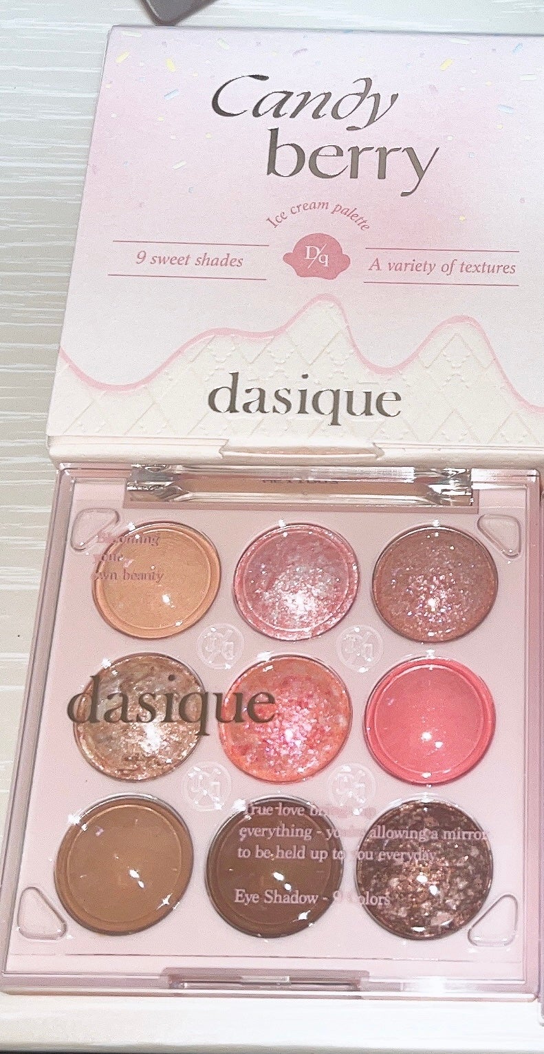 シャドウパレット/dasique/アイシャドウパレットを使ったクチコミ(1枚目)