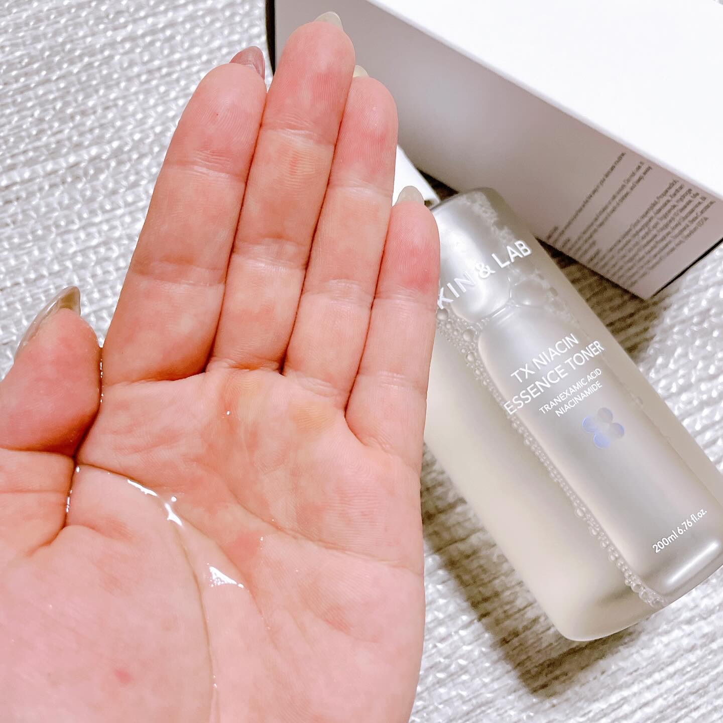 TXナイアシンエッセンストナー/SKIN&LAB/化粧水を使ったクチコミ（3枚目）