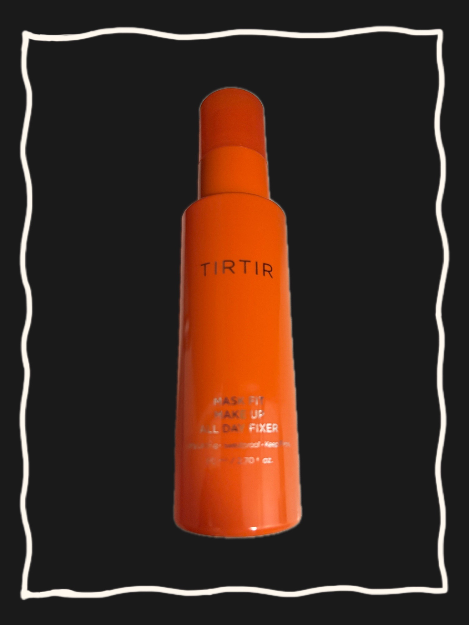 マスクフィットメイクアップオールデイフィクサー/TIRTIR(ティルティル)/フィックスミストを使ったクチコミ（1枚目）