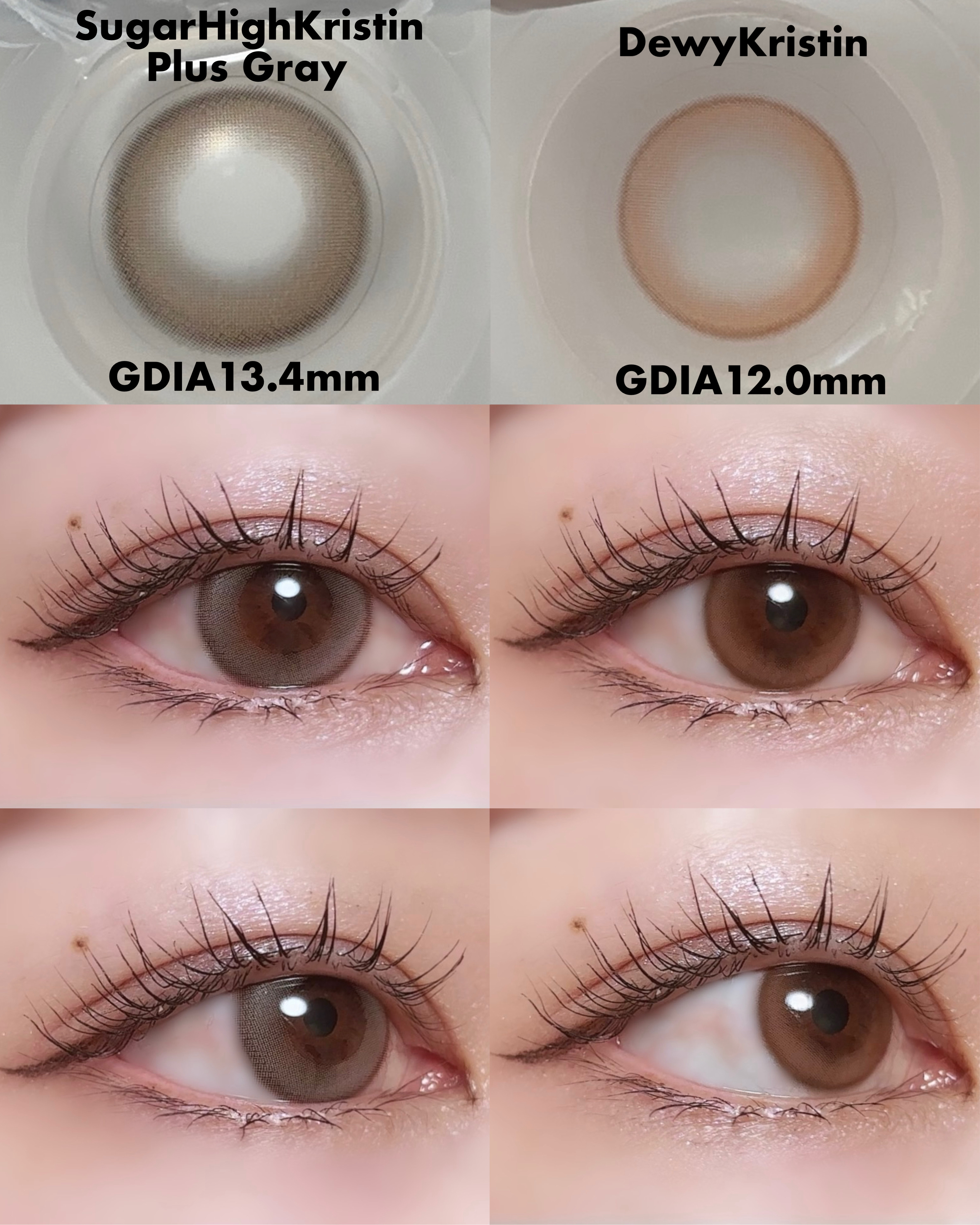 Suger High Kristin/Hapa kristin/カラーコンタクトレンズを使ったクチコミ（2枚目）