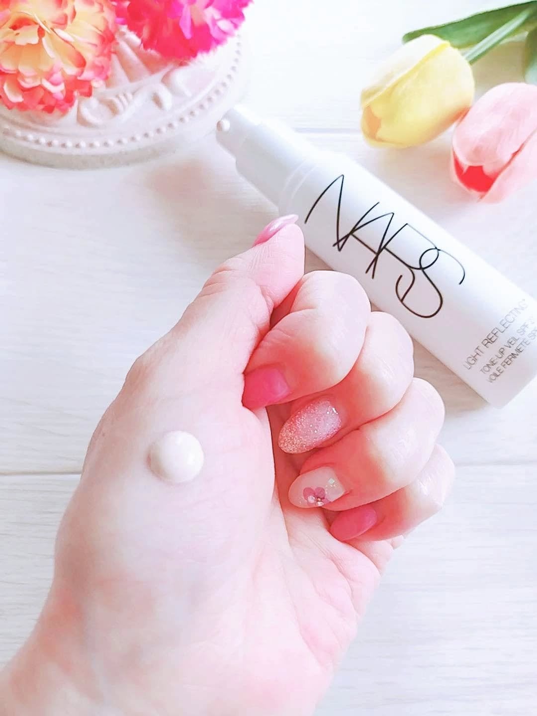 ライトリフレクティング トーンアップヴェール/NARS/化粧下地を使ったクチコミ(3枚目)