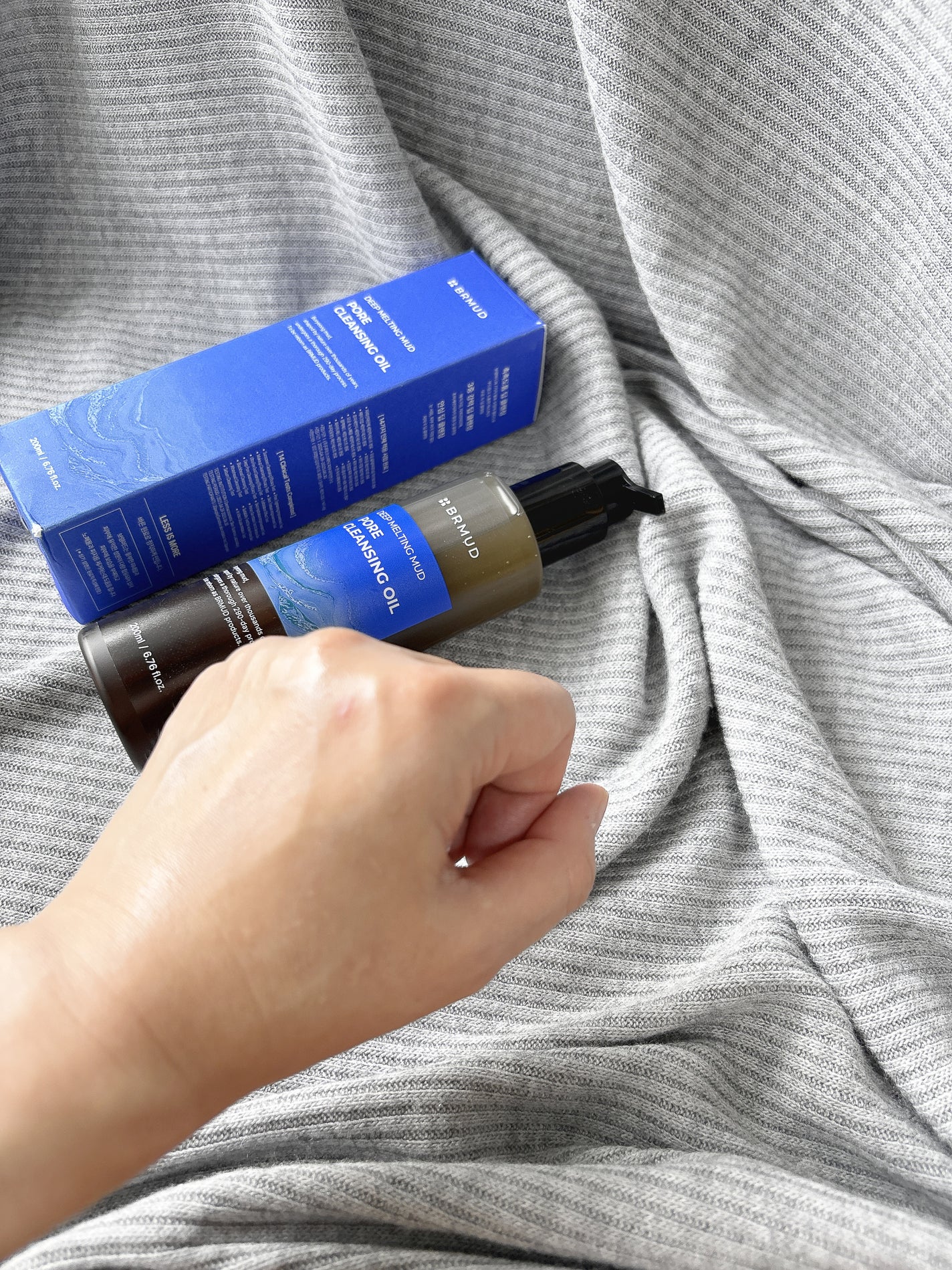 ディープメルティングマッドポアクレンジングオイル/BRMUD/オイルクレンジングを使ったクチコミ(6枚目)