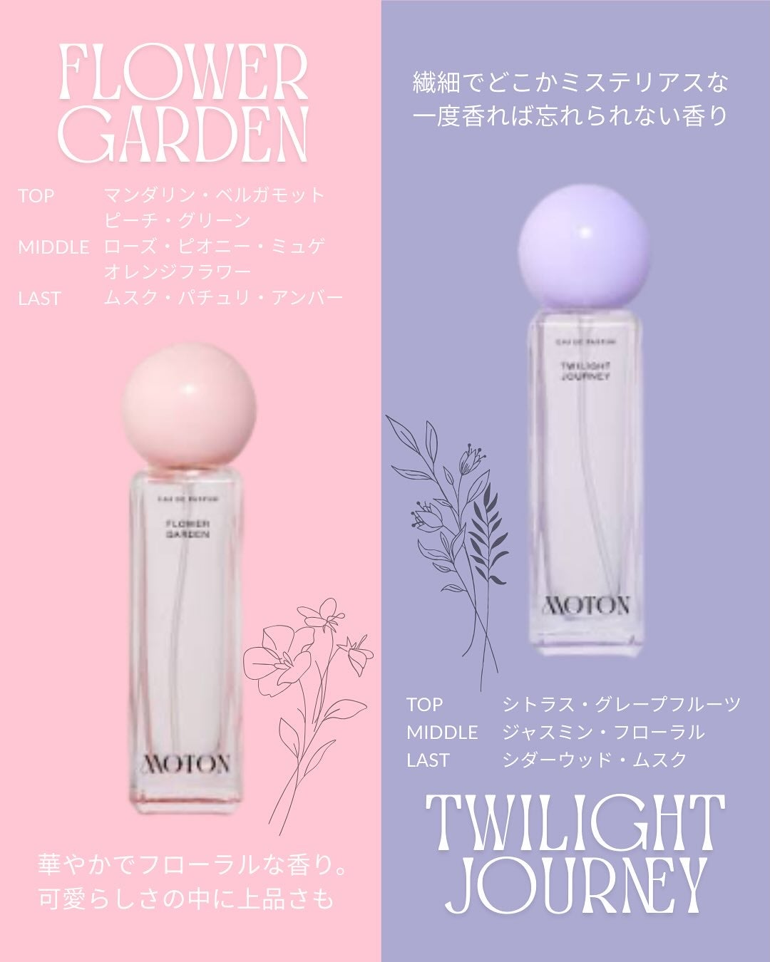 オードパルファム NUDE CALM/MOTON/香水(レディース)を使ったクチコミ(2枚目)