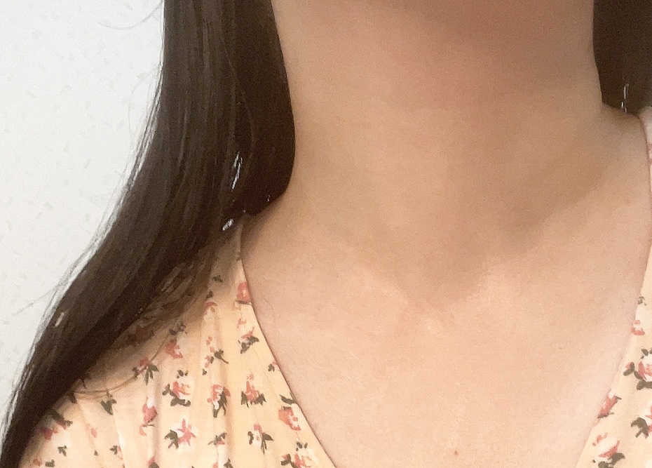 BnD ネックアイロン トーンアップ クリーム/BnD/ネック・デコルテケアを使ったクチコミ（3枚目）