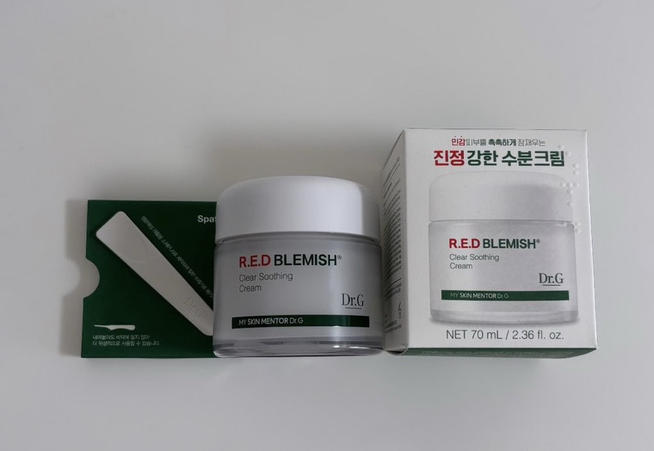 レッドブレミッシュ クリアスージングクリーム/Dr.G/フェイスクリームを使ったクチコミ（1枚目）