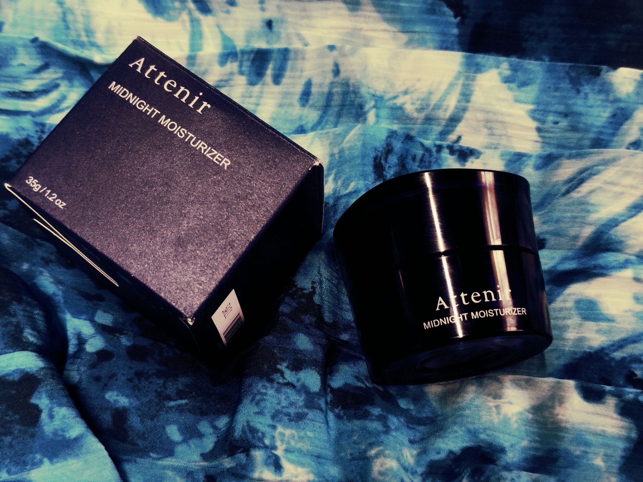 アテニア ミッドナイトモイスチャライザー/アテニア/フェイスクリームを使ったクチコミ（1枚目）