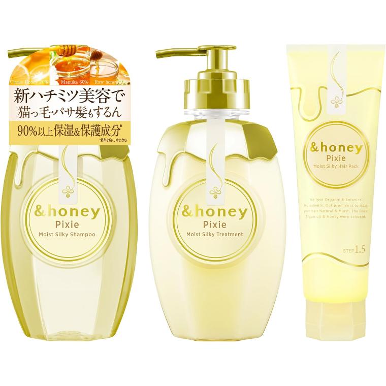 &honey アンドハニー ピクシー モイストシルキー トリプルセット 