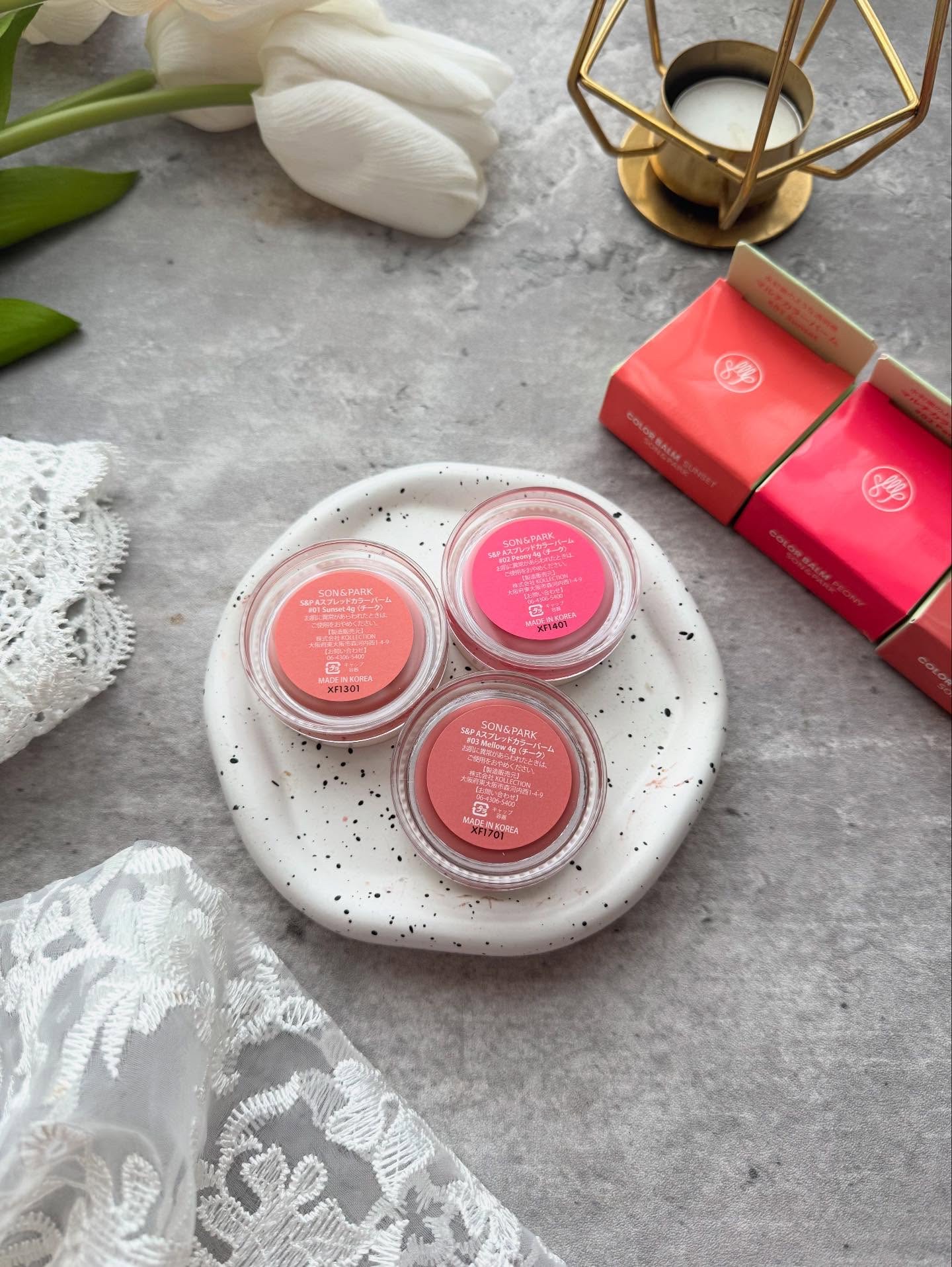 Arti Spread Color Balm/SON&PARK/リップグロスを使ったクチコミ（2枚目）