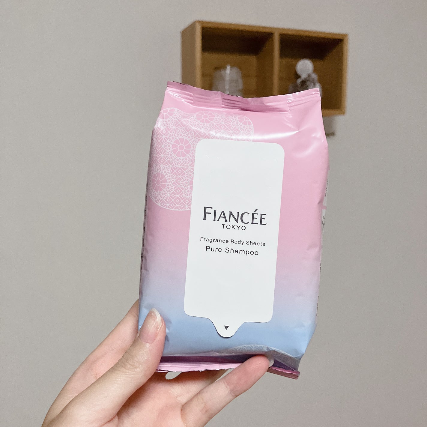 フレグランスボディシート ピュアシャンプーの香り/フィアンセ/ボディシートを使ったクチコミ(1枚目)