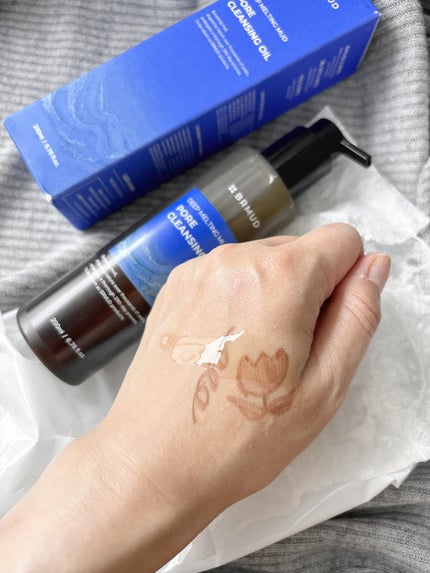 ディープメルティングマッドポアクレンジングオイル/BRMUD/オイルクレンジングを使ったクチコミ(3枚目)