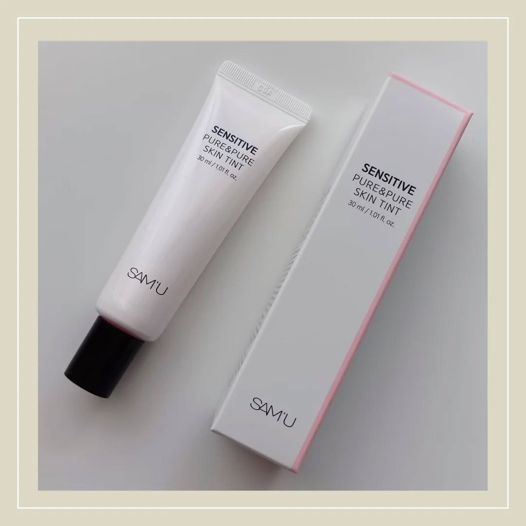 センシティブピュア&ピュアスキンティント/SAM'U/化粧下地を使ったクチコミ(1枚目)