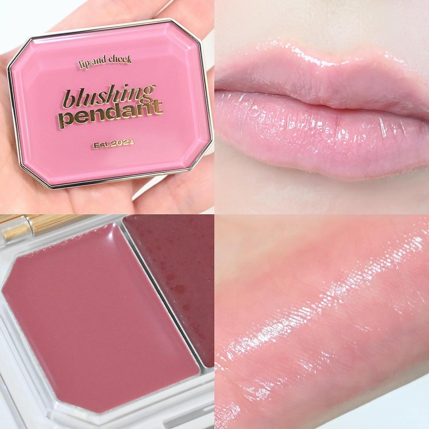 Lip &Cheek Blushing Pendant /alternativestereo/ジェル・クリームチークを使ったクチコミ（3枚目）