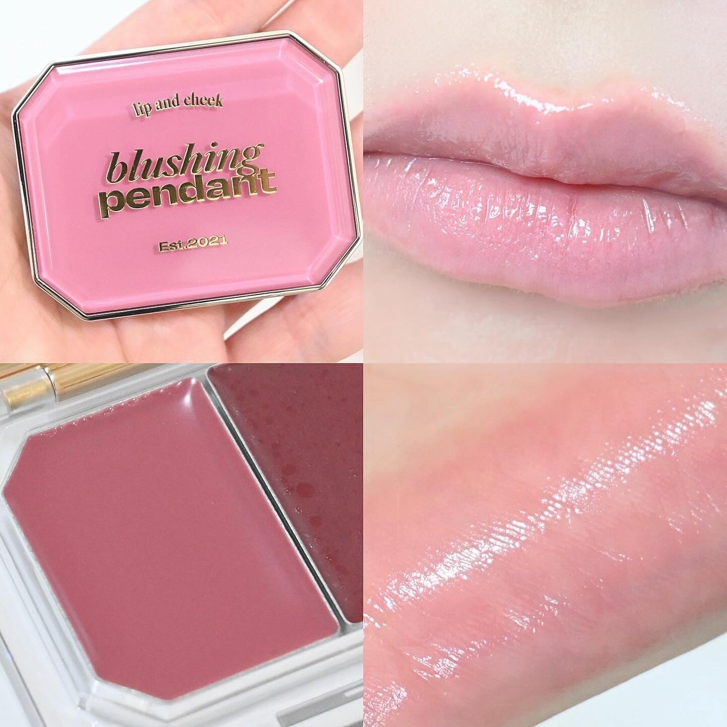 Lip &Cheek Blushing Pendant /alternativestereo/ジェル・クリームチークを使ったクチコミ(3枚目)