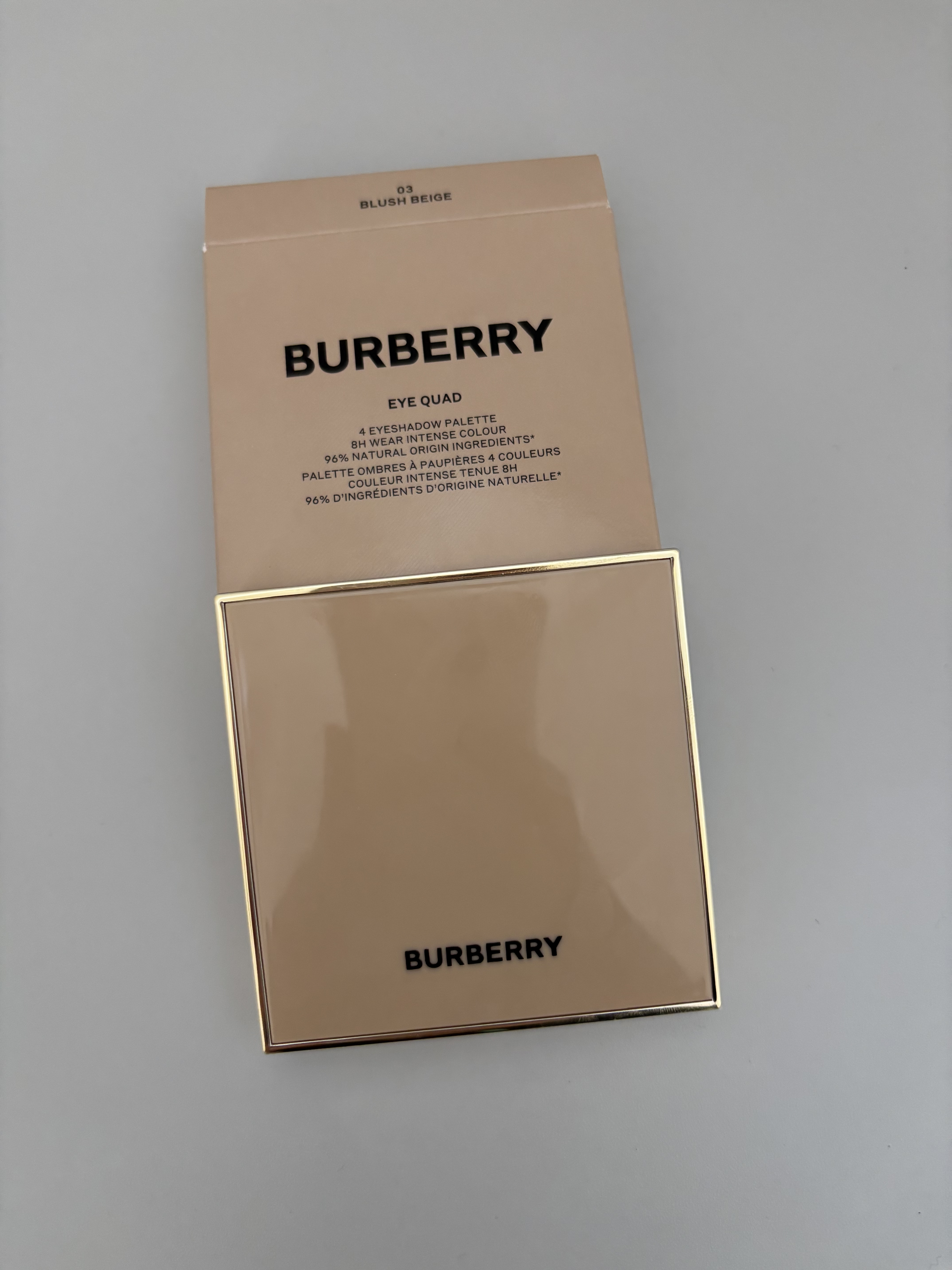 バーバリー アイ クアッド/Burberry Beauty/アイシャドウパレットを使ったクチコミ（2枚目）