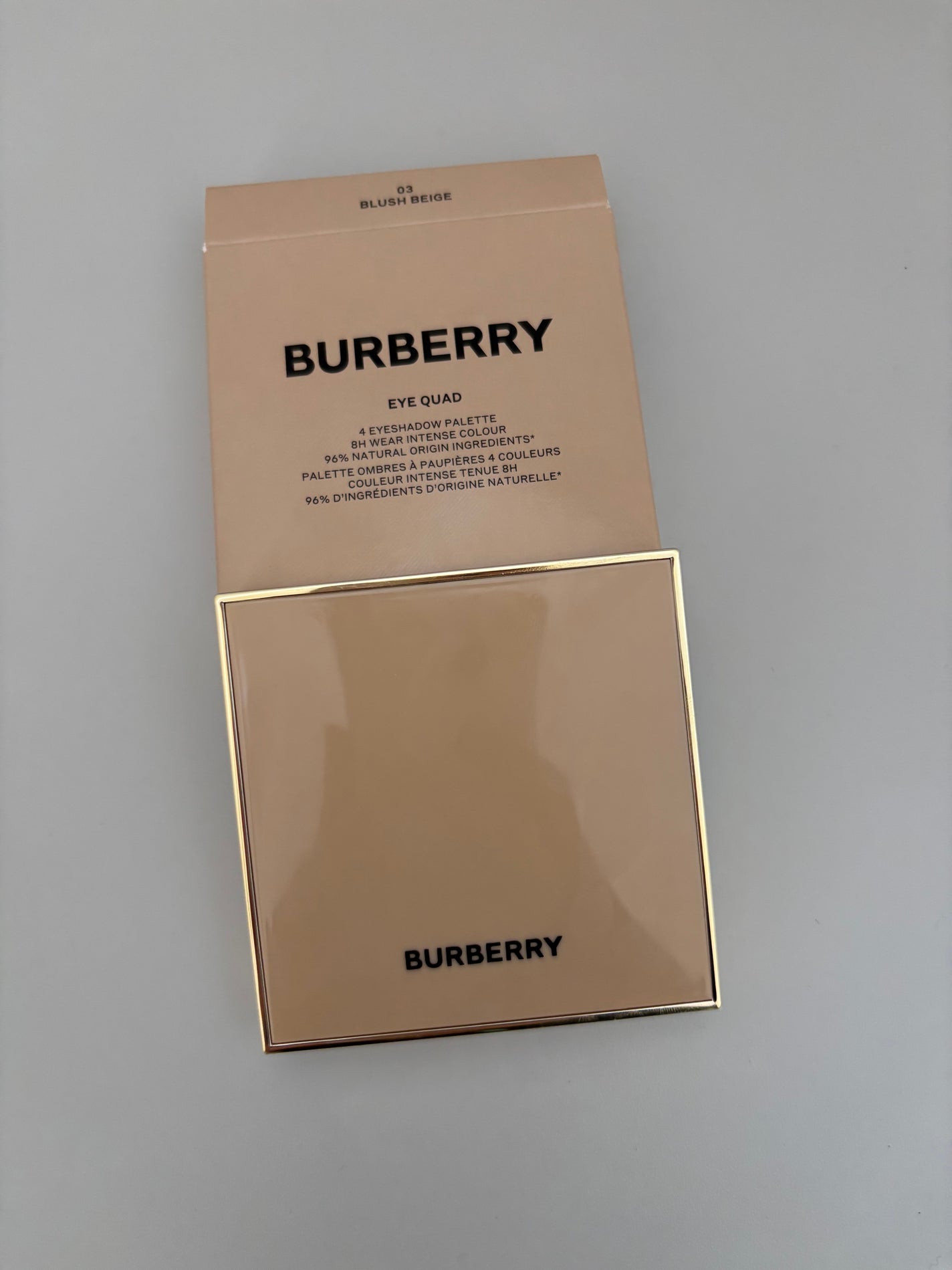 バーバリー アイ クアッド/Burberry Beauty/アイシャドウパレットを使ったクチコミ(2枚目)