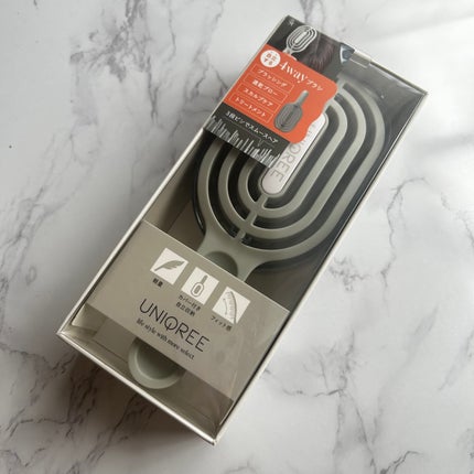 ユニークリー 4wayスムースヘアブラシ/ビー・エヌ/ヘアブラシを使ったクチコミ(1枚目)