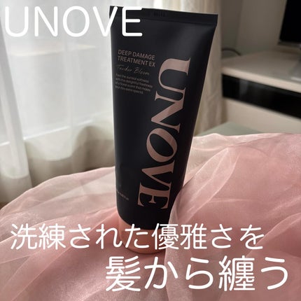 ディープダメージトリートメントEX/UNOVE/洗い流すヘアトリートメントを使ったクチコミ(1枚目)