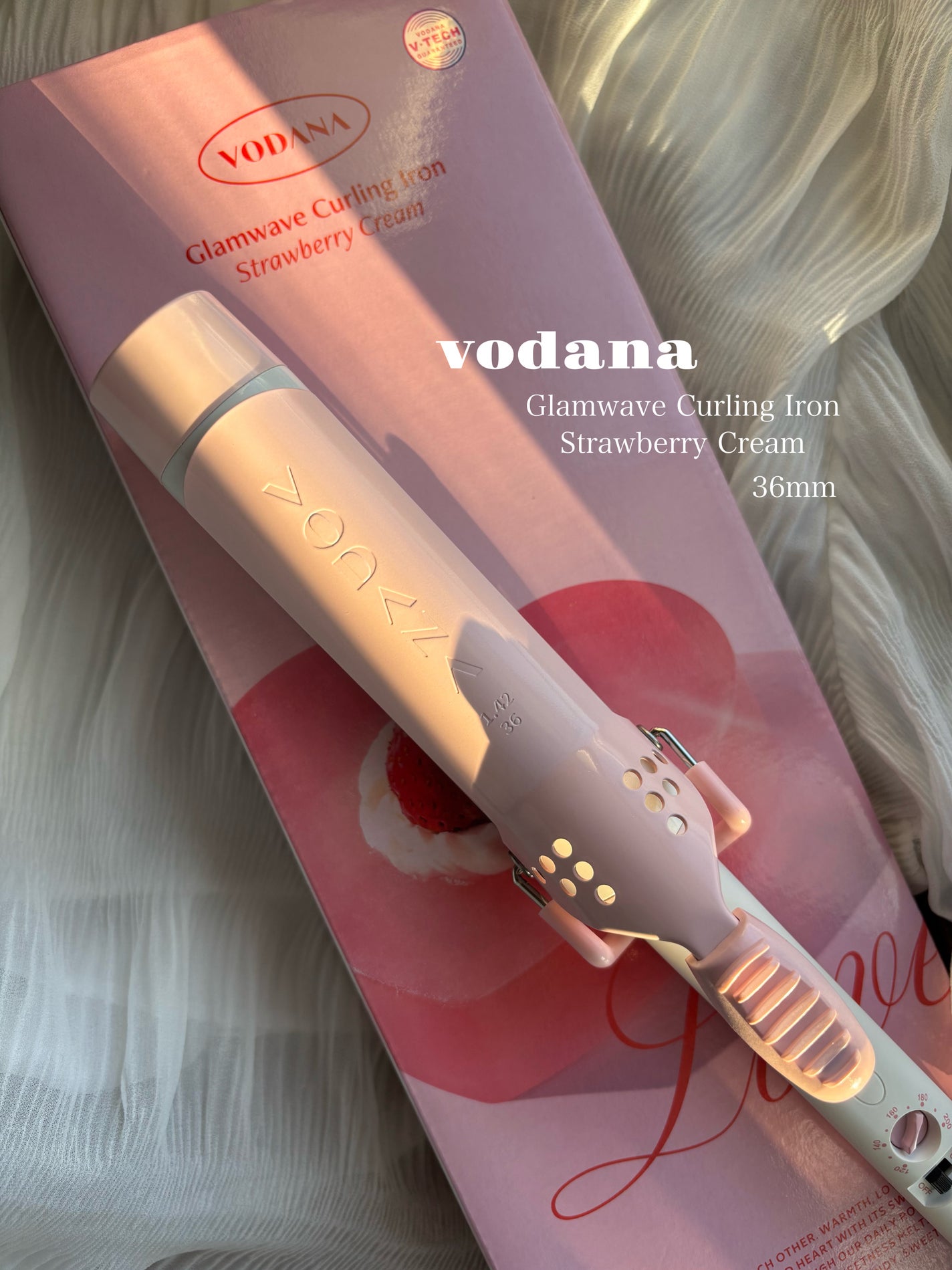 グラムウェーブ カーリングアイロン 36mm/40mm/VODANA (ボダナ)/カールアイロンを使ったクチコミ(2枚目)