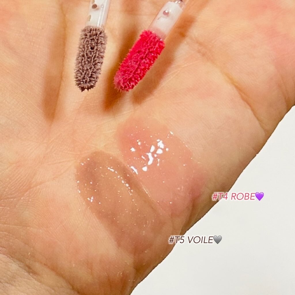 チュールグロス/ENTROPY/リップグロスを使ったクチコミ(6枚目)