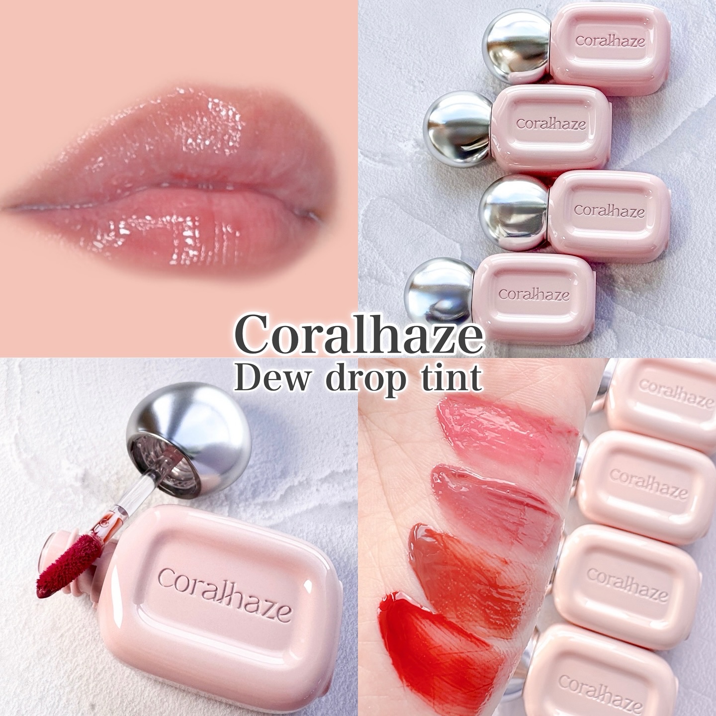 デュー ドロップ ティント/Coralhaze/リップティントを使ったクチコミ（1枚目）