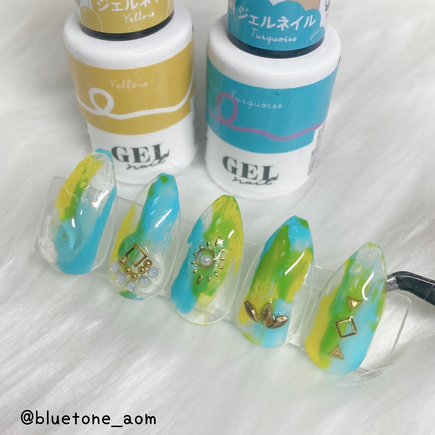 BRG ジェルネイル/DAISO/ジェルネイルを使ったクチコミ（1枚目）