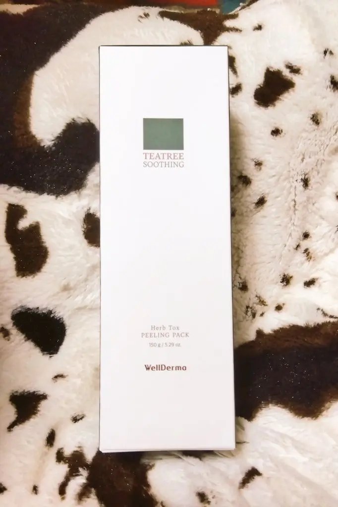 ティーツリーハーブピーリングパック/WellDerma/洗い流すパック・マスクを使ったクチコミ（1枚目）