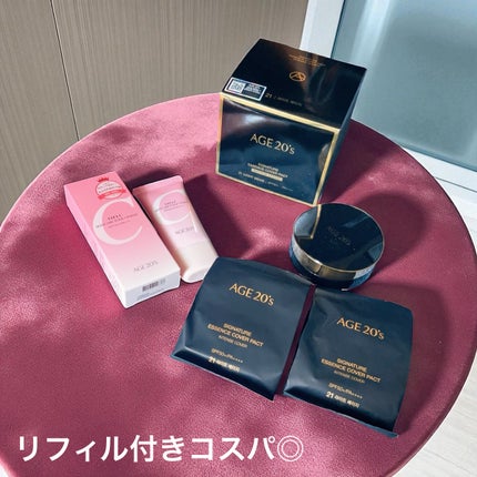 SIGNATURE ESSENCE COVER PACT /AGE20’s/クリーム・エマルジョンファンデーションを使ったクチコミ(2枚目)