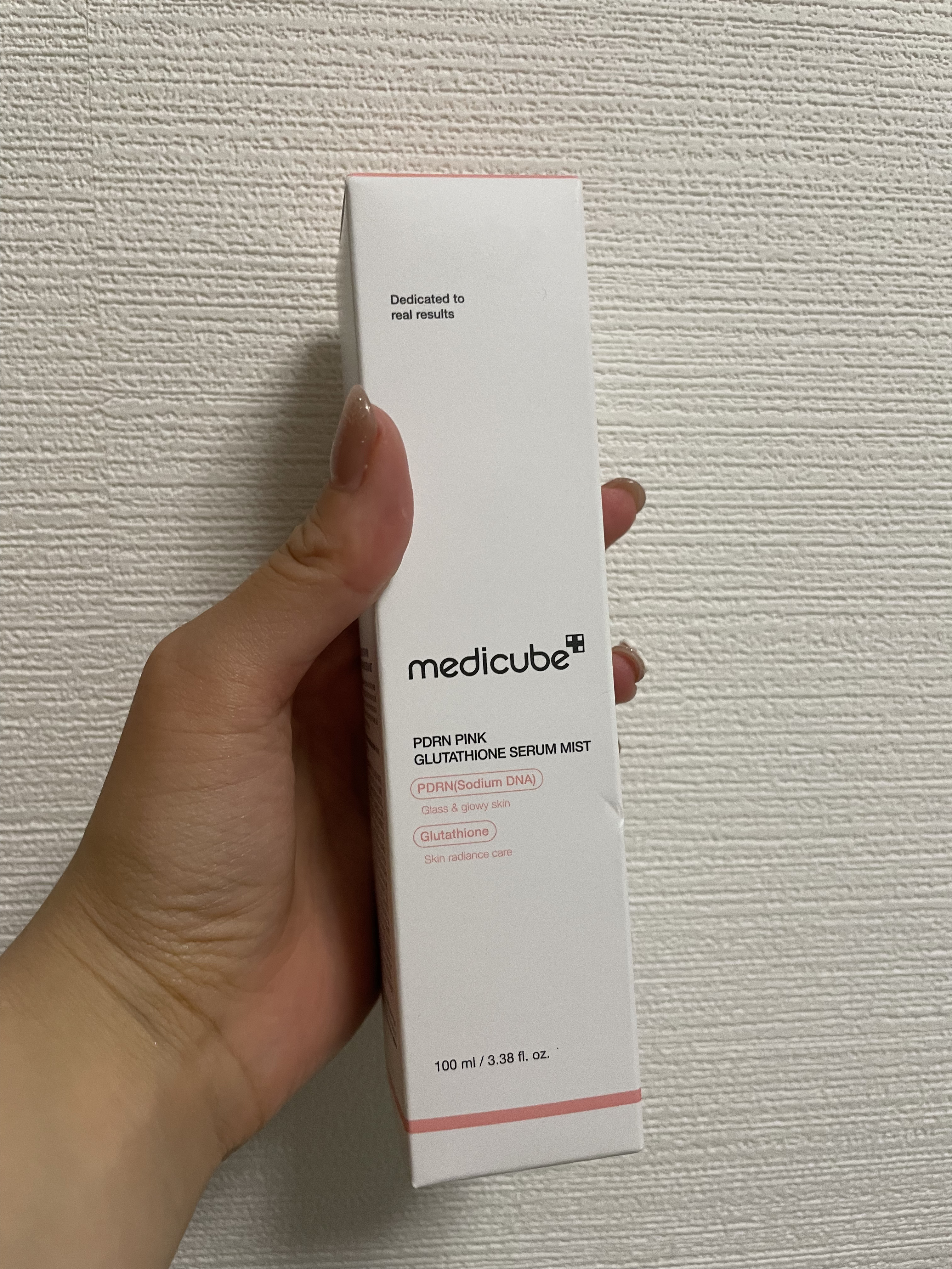 PDRNピンクセラムミスト/MEDICUBE/美容液を使ったクチコミ（3枚目）