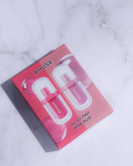 ジェルフィットティント/AMUSE/リップティントを使ったクチコミ(5枚目)