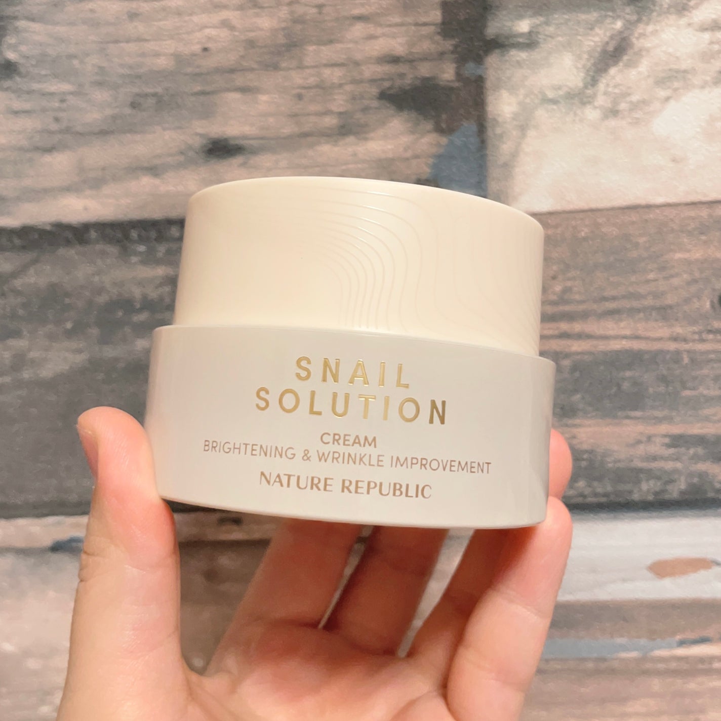 スネイルソリューションクリーム/ネイチャーリパブリック/フェイスクリームを使ったクチコミ(2枚目)