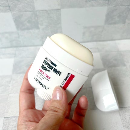 プレミアムペプチドナイテ1000ショットネックスティック/MEDIPEEL/ネック・デコルテケアを使ったクチコミ(2枚目)