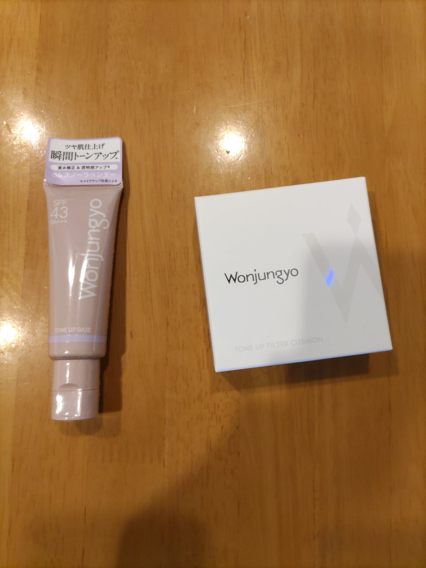 ウォンジョンヨ トーンアップ フィルタークッション/Wonjungyo/クッションファンデーションを使ったクチコミ(1枚目)