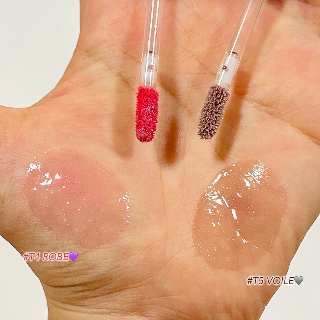 チュールグロス/ENTROPY/リップグロスを使ったクチコミ(4枚目)