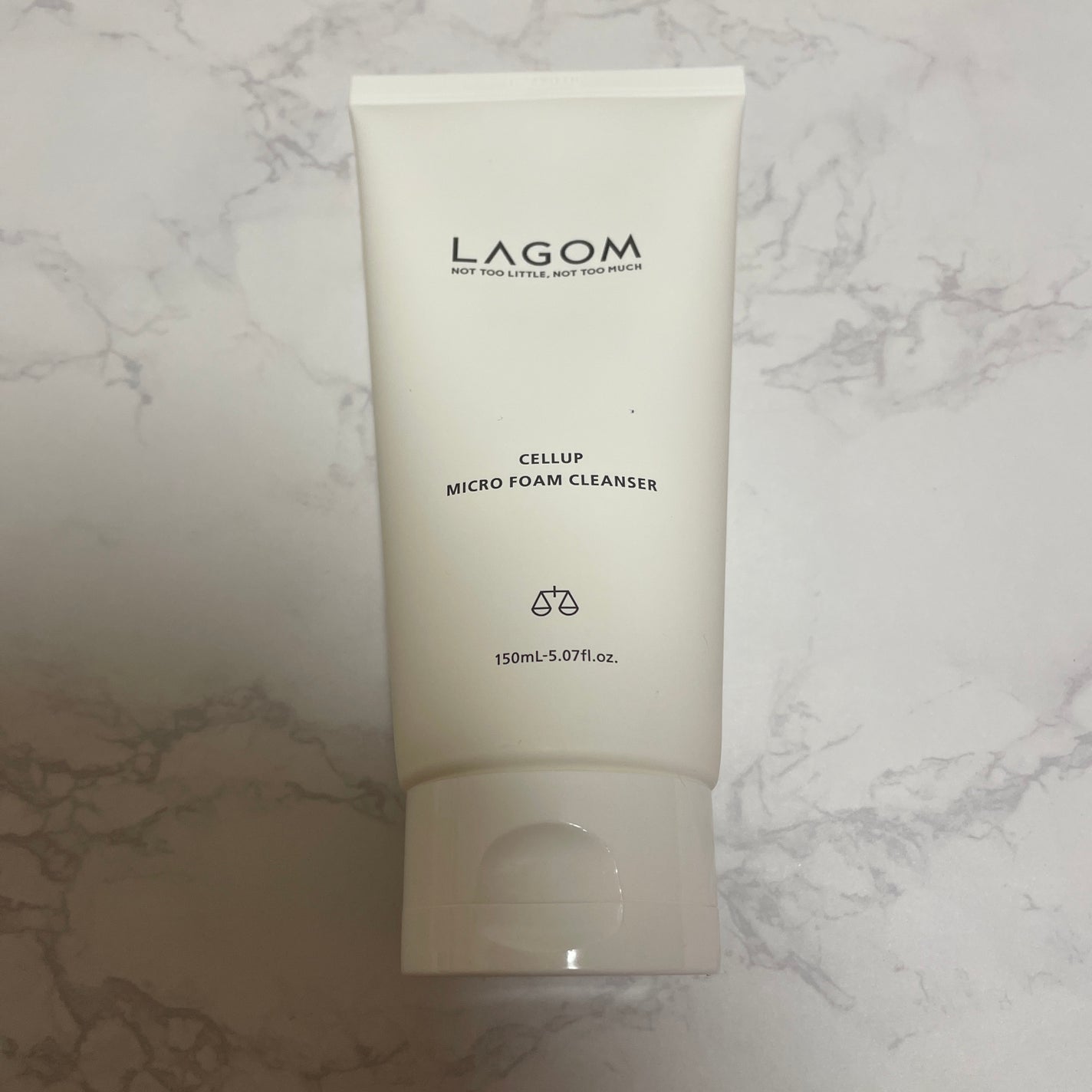 マイクロフォーム クレンザー(夜用洗顔)/LAGOM /クレンジングクリームを使ったクチコミ(1枚目)