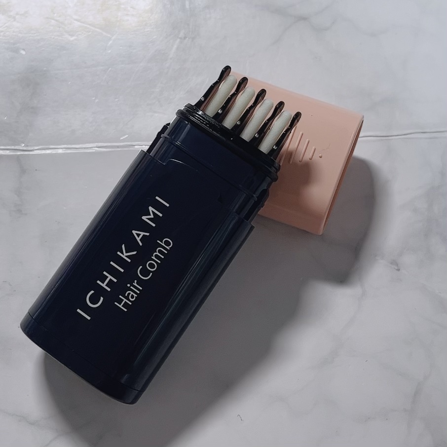 流し前髪キープコーム/いち髪/ヘアジェルを使ったクチコミ（2枚目）