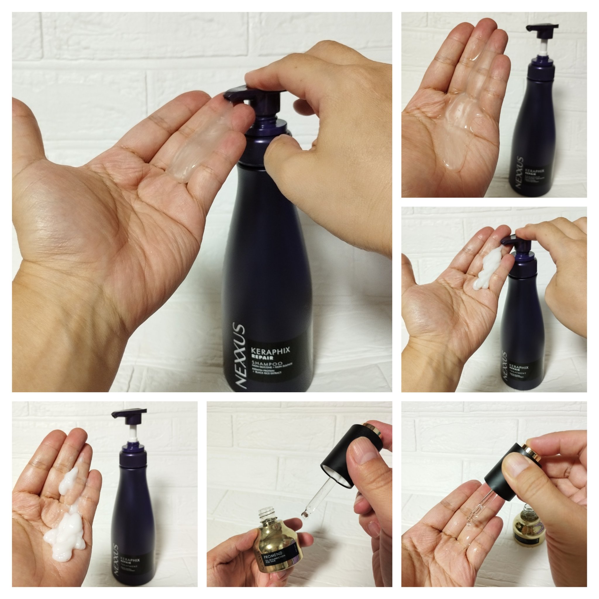 ネクサス プロメンド オイルリザレクション ヘアオイル/NEXXUS(ネクサス)/ヘアオイルを使ったクチコミ（2枚目）