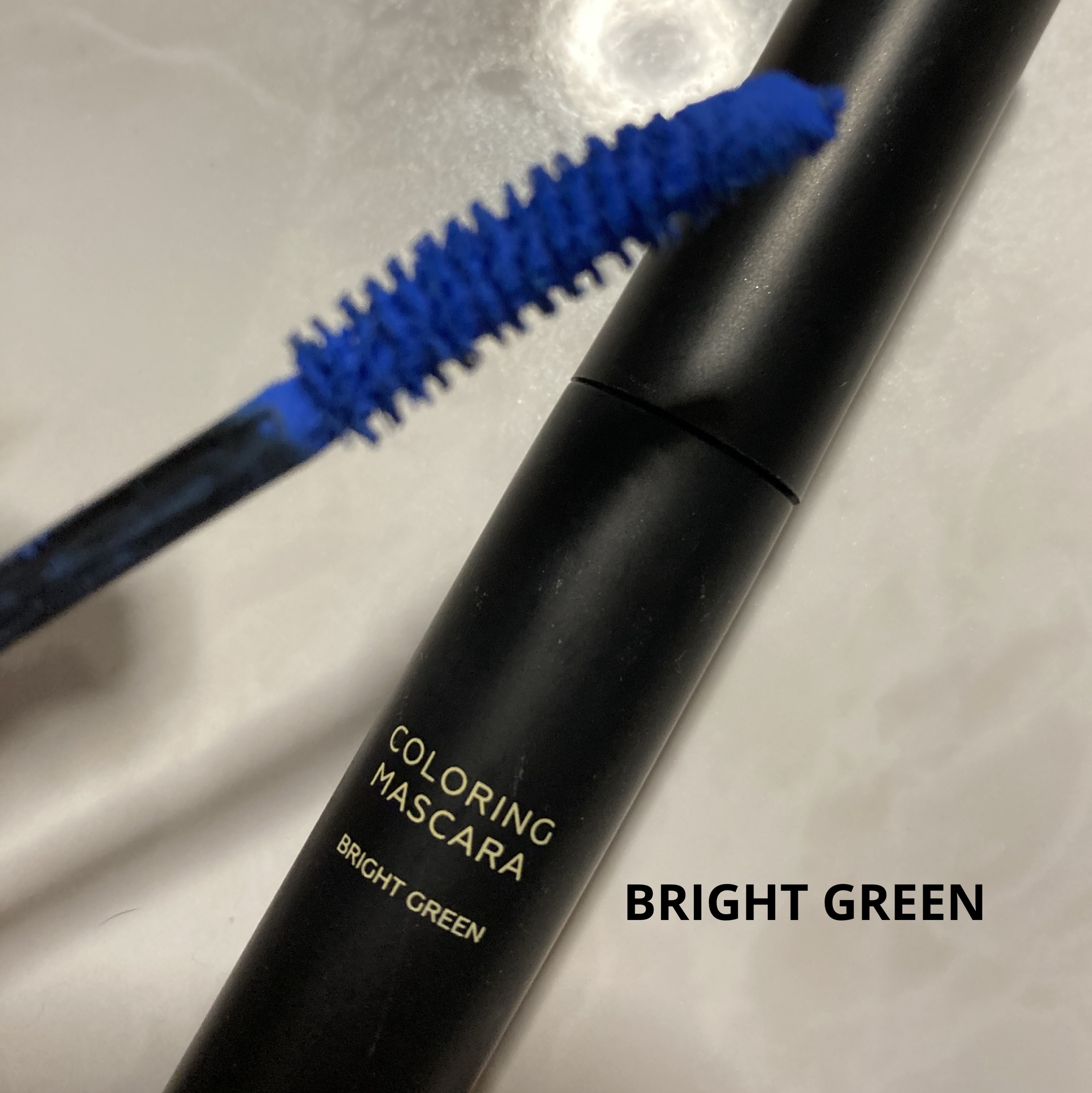 カラーリングマスカラ/uneven/マスカラを使ったクチコミ（1枚目）