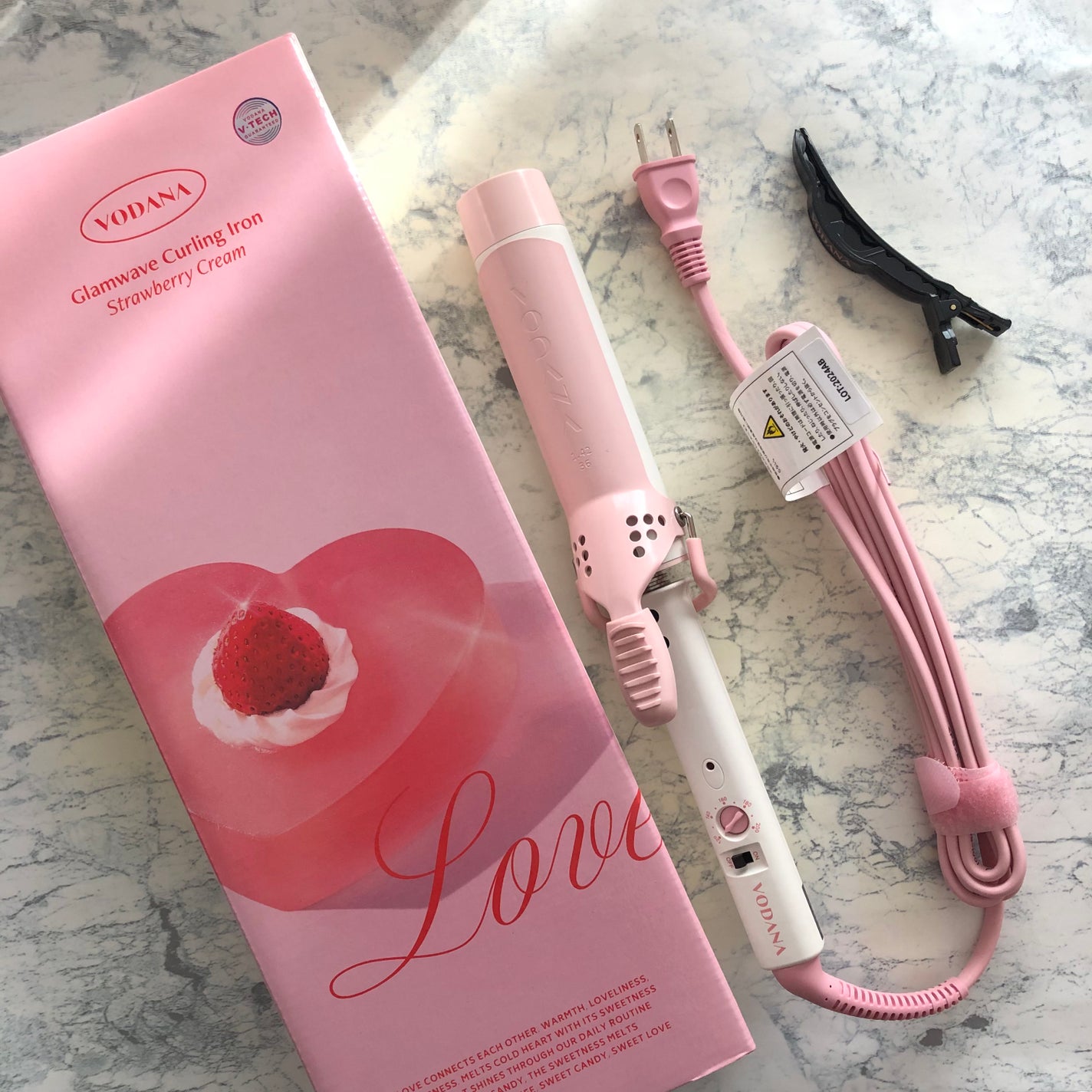 グラムウェーブ カーリングアイロン 36mm/40mm/VODANA (ボダナ)/カールアイロンを使ったクチコミ(1枚目)