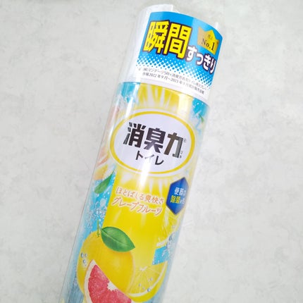 消臭力 トイレ用スプレー グレープフルーツ/消臭力/その他の画像