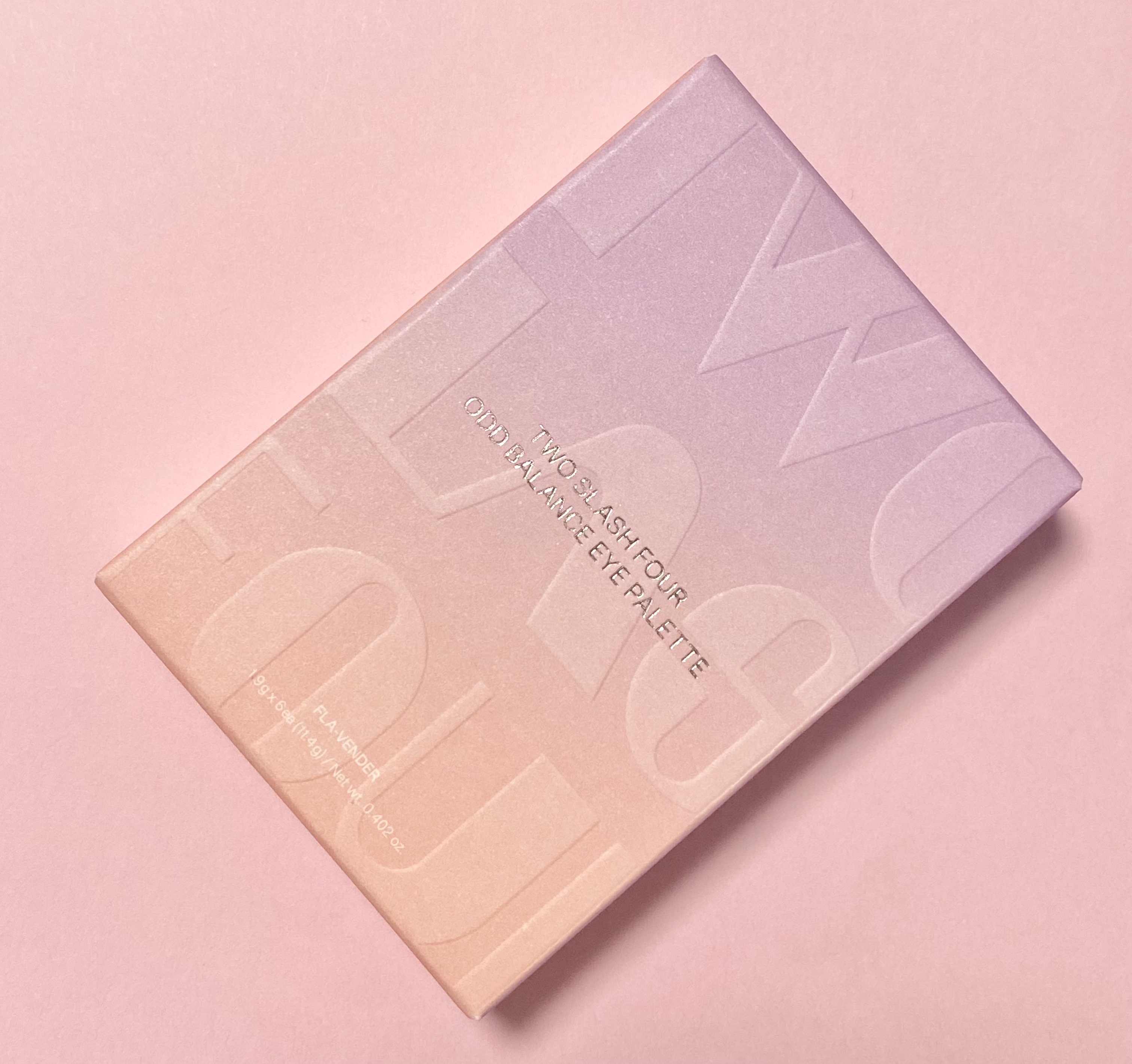 オッドバランスアイパレット/TWO SLASH FOUR/アイシャドウパレットを使ったクチコミ（1枚目）