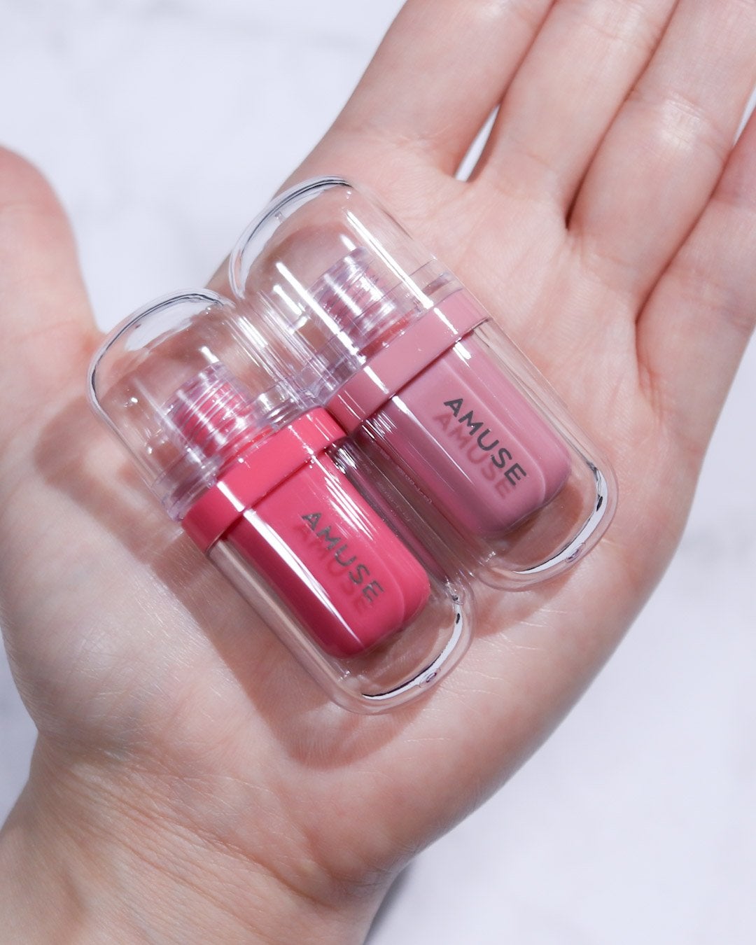 ジェルフィットティント/AMUSE/リップティントを使ったクチコミ(2枚目)