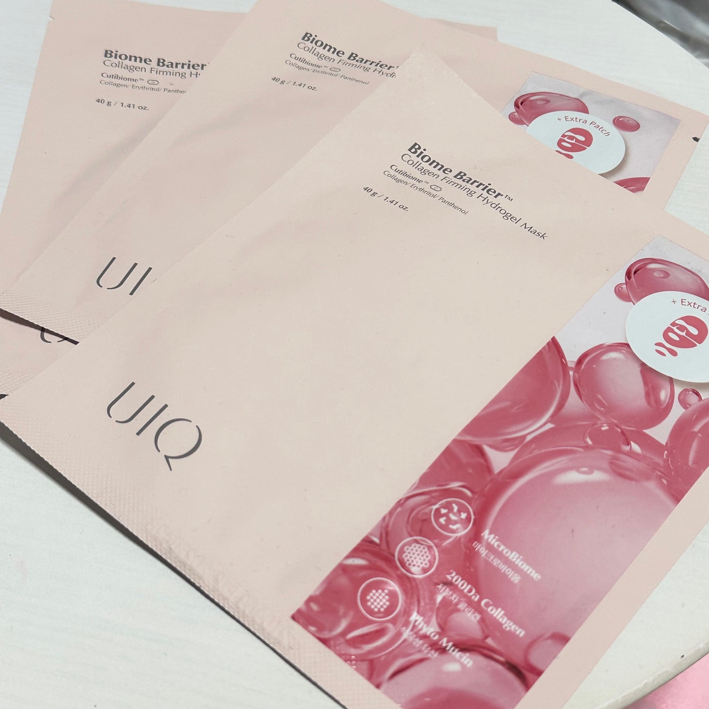 バイオームバリア コラーゲンファーミング ハイドロゲルマスク/UIQ/シートマスク・パックを使ったクチコミ(1枚目)
