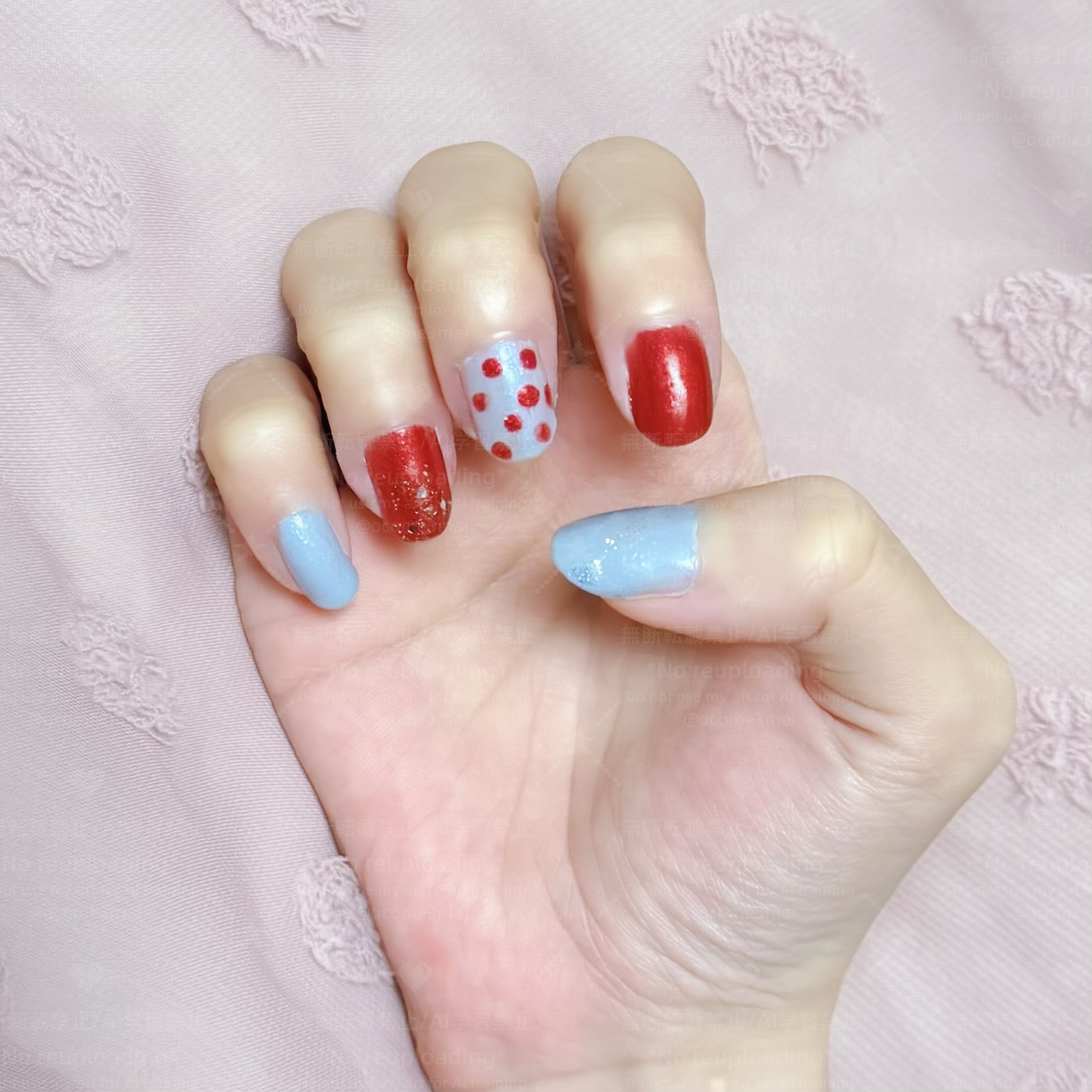 ネイルガン/wakemake/マニキュアを使ったクチコミ（3枚目）