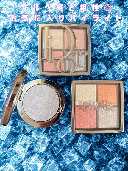 ディオール バックステージ フェイス グロウ パレット/Dior/ハイライトを使ったクチコミ(1枚目)