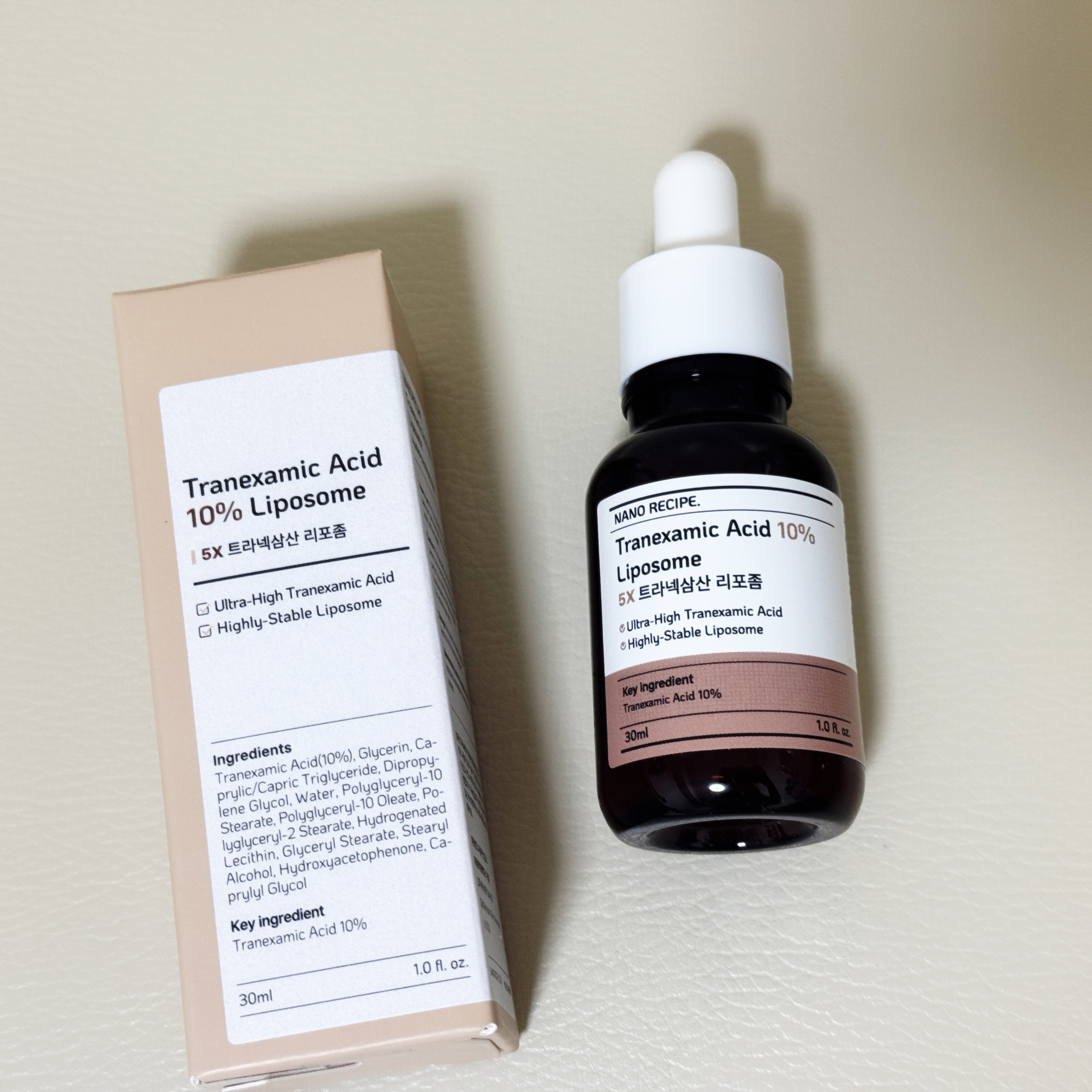 トラネキサム酸 10%/NANO RECIPE./美容液を使ったクチコミ（1枚目）