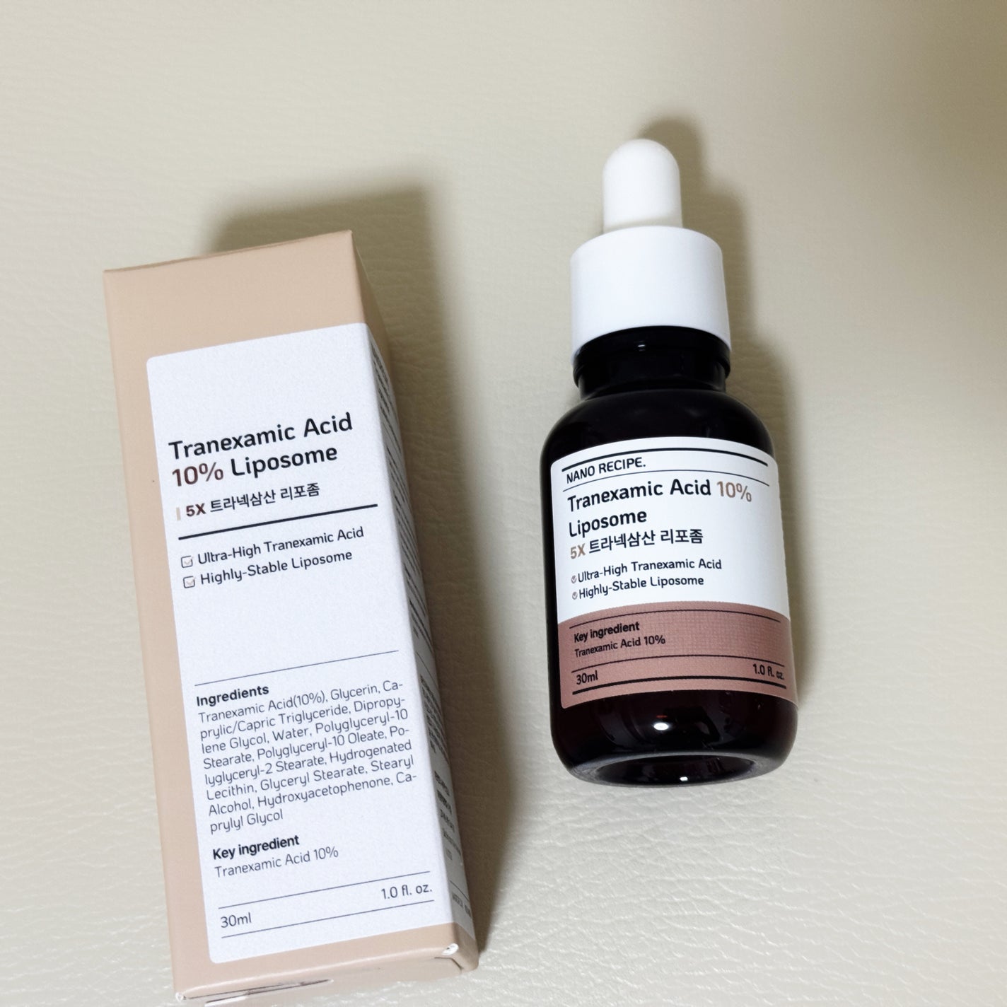 トラネキサム酸 10%/NANO RECIPE./美容液を使ったクチコミ(1枚目)
