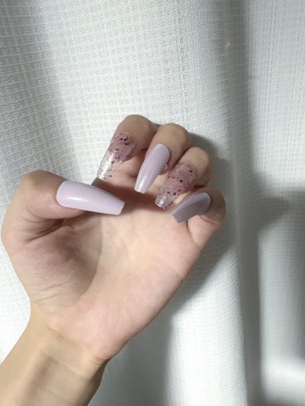 らん on LIPS 「easynails💅✨爪のサイズに合わせられるネイルチップ24..」(2枚目)