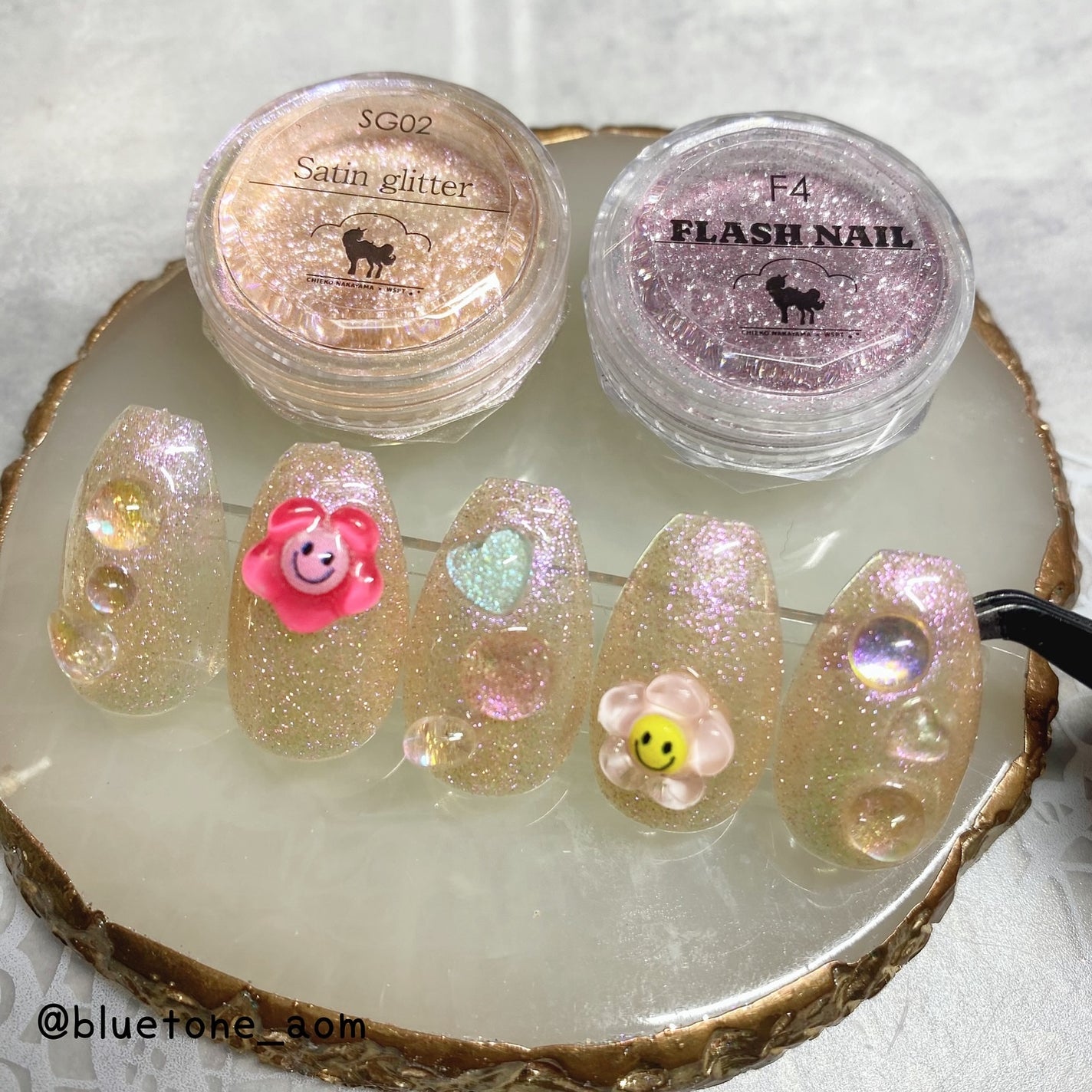 フラッシュパウダー/WSPT JAPAN/ネイル用品を使ったクチコミ(1枚目)