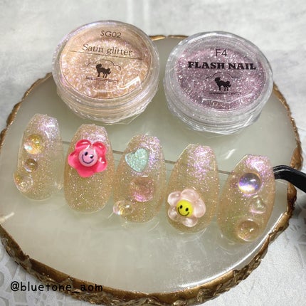 フラッシュパウダー/WSPT JAPAN/ネイル用品を使ったクチコミ(1枚目)